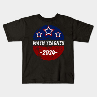 Math-teacher Kids T-Shirt