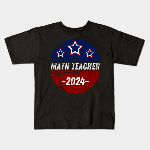 Math-teacher Kids T-Shirt by BlackMeme94