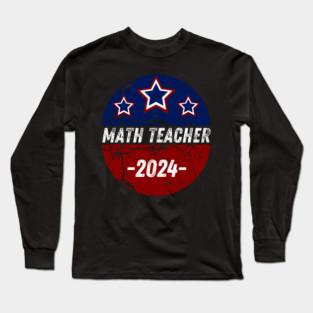 Math-teacher Long Sleeve T-Shirt