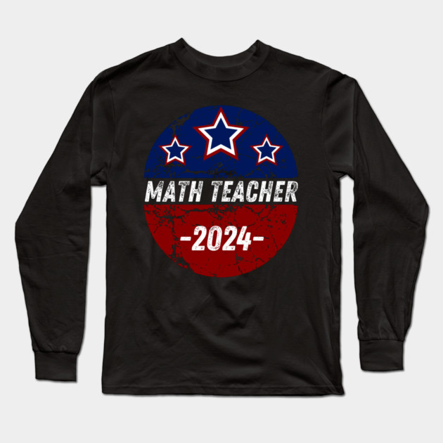 Math-teacher Long Sleeve T-Shirt by BlackMeme94
