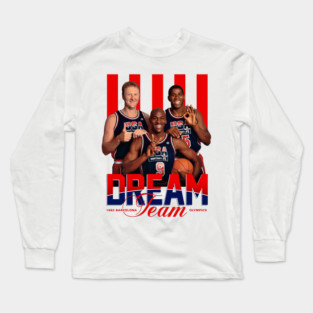 Jordan, Magic, Bird Long Sleeve T-Shirt