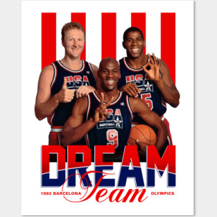 Jordan, Magic, Bird Posters and Art