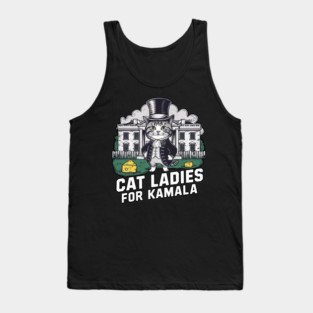 Cat Ladies For kamala Tank Top
