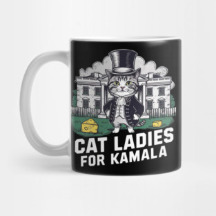 Cat Ladies For kamala Mug