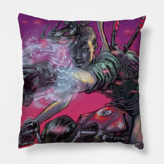 Frenzy Preload Pillow by upperdeckertees