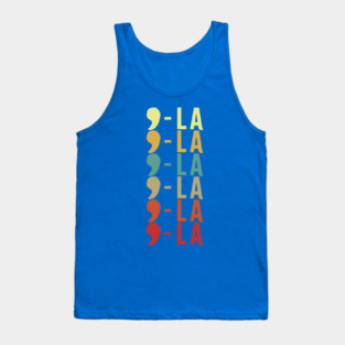 Comma-La Tank Top