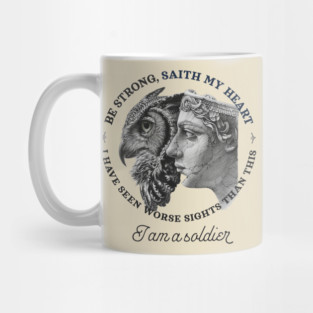 Funny Athena Goddess & The Iliad - Homer Greek Mythology Mug