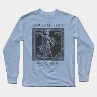 Athena Goddess & Gods & The Iliad - Homer Greek Mythology Long Sleeve T-Shirt