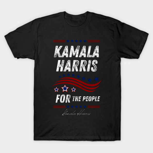 kamala-harris-for-the-people T-Shirt by BlackMeme94