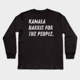 kamala-harris-for-the-people Kids Long Sleeve T-Shirt