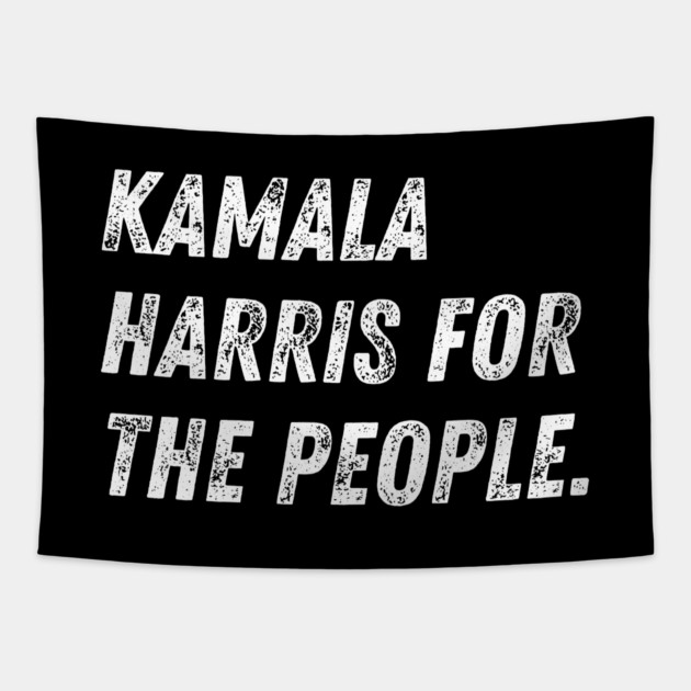 kamala-harris-for-the-people Tapestry by BlackMeme94