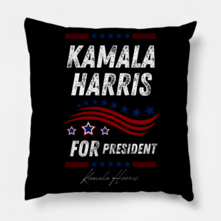 Kamala-Harris-for-President Pillow