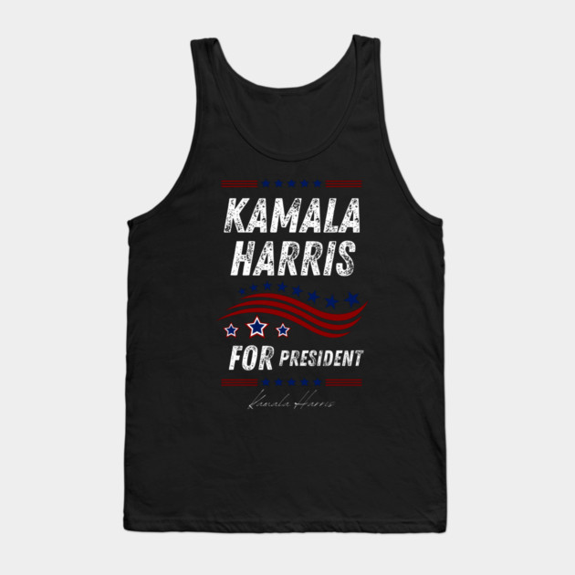 Kamala-Harris-for-President Tank Top by BlackMeme94