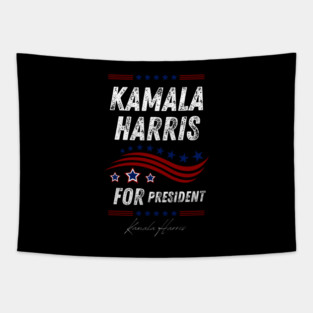 Kamala-Harris-for-President Tapestry