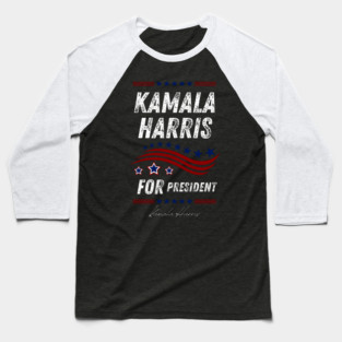 Kamala-Harris-for-President Baseball T-Shirt