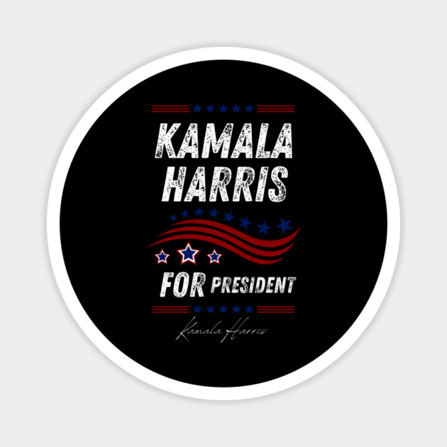 Kamala-Harris-for-President Magnet by BlackMeme94