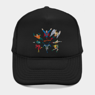 Super Friends Vintage Hat