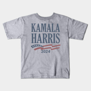 Vintage Kamala Harris 2024 Kids T-Shirt
