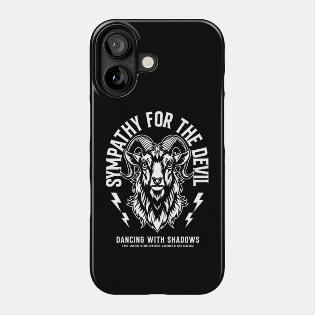SYMPATHY FOR THE DEVIL Phone Case by artslaves