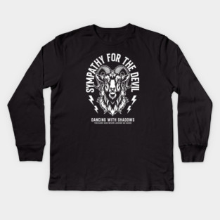 SYMPATHY FOR THE DEVIL Kids Long Sleeve T-Shirt