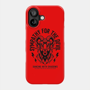 SYMPATHY FOR THE DEVIL Phone Case