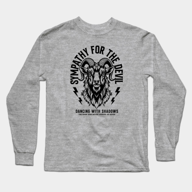 SYMPATHY FOR THE DEVIL Long Sleeve T-Shirt by artslaves