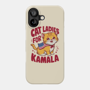 CAT LADIES FOR KAMALA Phone Case