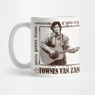 Townes Van Zandt • Original Retro Aesthetic Mug