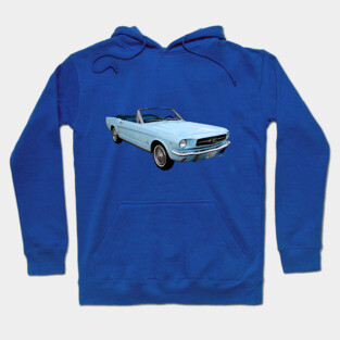 64 65 Ford Mustang Convertible Generation One Hoodie