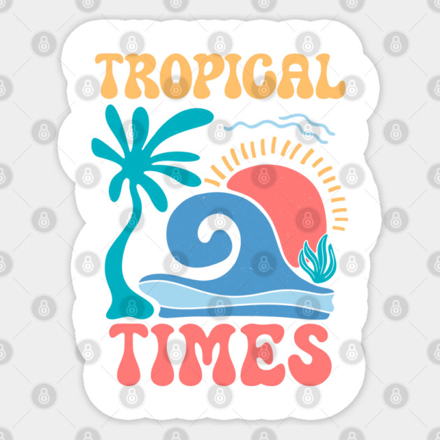 Tropical Times Sticker by TurnEffect