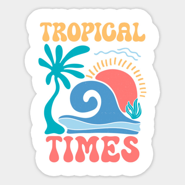 Tropical Times Magnet by TurnEffect