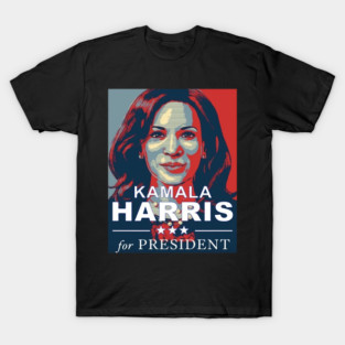 Kamala Harris 2024 For President Election Campaign T-Shirt