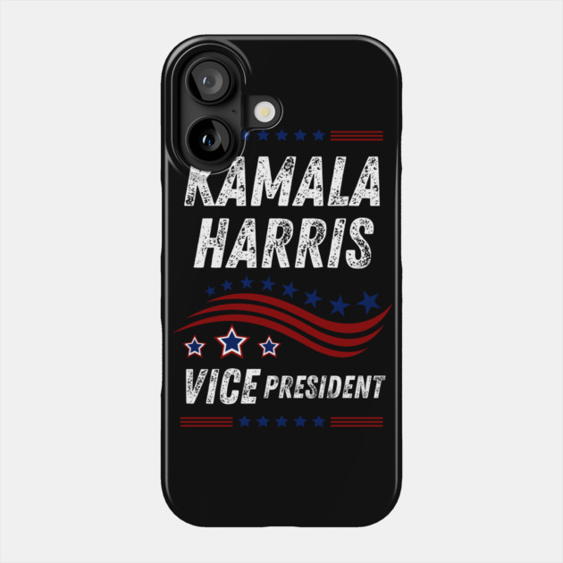 kamala-harris-vice-president Phone Case by BlackMeme94