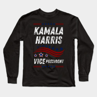 kamala-harris-vice-president Long Sleeve T-Shirt