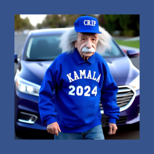Einstein the CRIP for KAMALA #1 T-Shirt