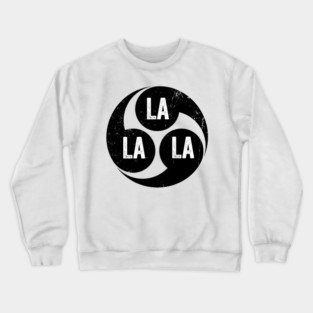 Comma-Comma-Comma-La-La-La-(White-Ink) Crewneck Sweatshirt