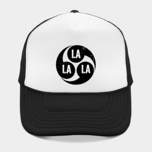 Comma-Comma-Comma-La-La-La-(White-Ink) Hat