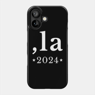 Comma La - Kamala Harris 2024 Phone Case