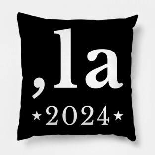 Comma La - Kamala Harris 2024 Pillow