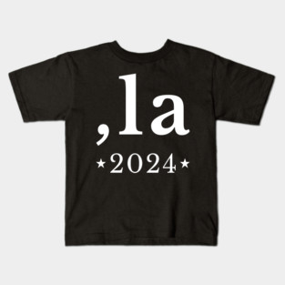 Comma La - Kamala Harris 2024 Kids T-Shirt