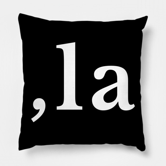 Comma La - Kamala Harris 2024 Pillow by UrbanLifeApparel