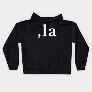 Comma La - Kamala Harris 2024 Kids Hoodie