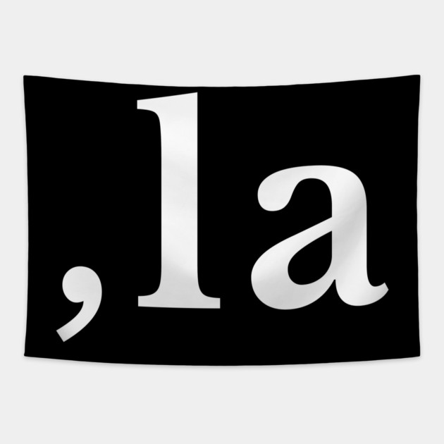 Comma La - Kamala Harris 2024 Tapestry by UrbanLifeApparel