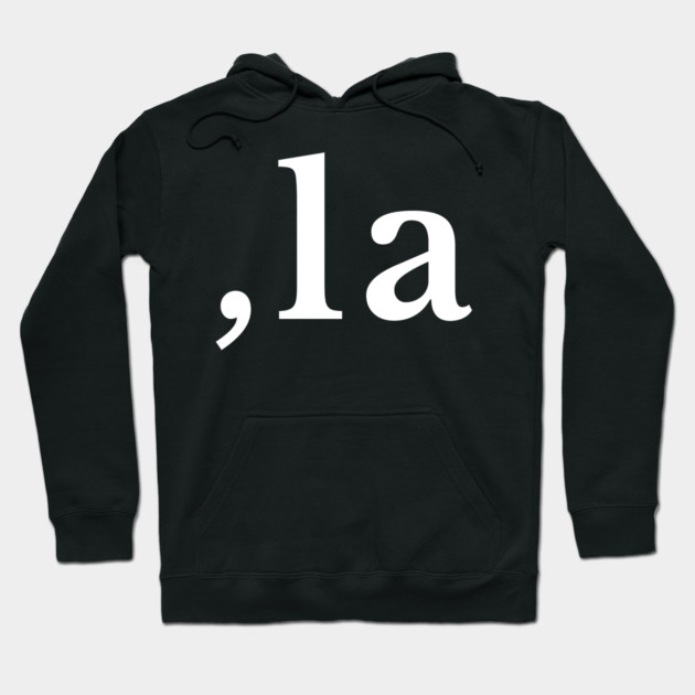 Comma La - Kamala Harris 2024 Hoodie by UrbanLifeApparel