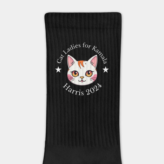 Cat Ladies for Kamala Harris 2024 by UrbanLifeApparel