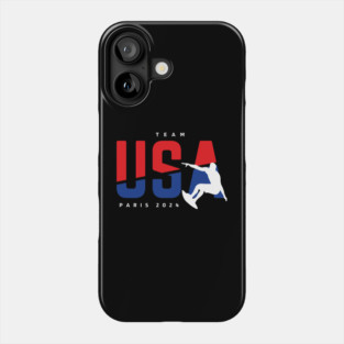 USA Surfing Paris Summer Olympics Phone Case