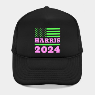 Kamala Harris for President 2024 - Vibrant AKA Colors Hat