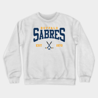 Retro Buffalo Hockey Crewneck Sweatshirt