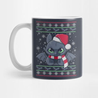 Dragon night fury ugly christmas sweater Mug