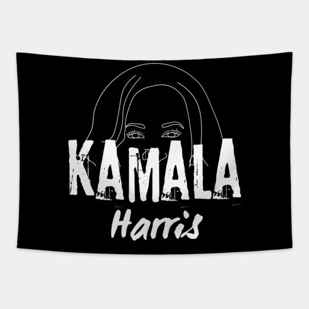 Kamala-2024 Tapestry by BlackMeme94